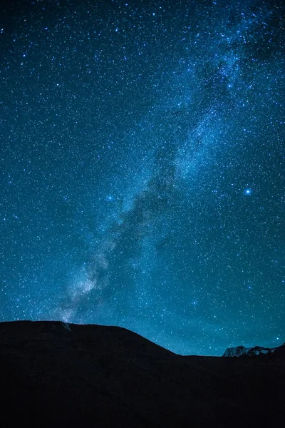 Молочний Шлях Нічному Небі — стокове фото