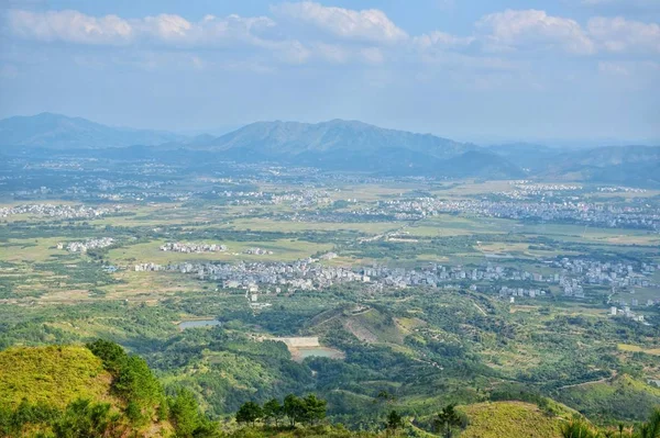 Vista Desde Cima Montaña — Foto de Stock