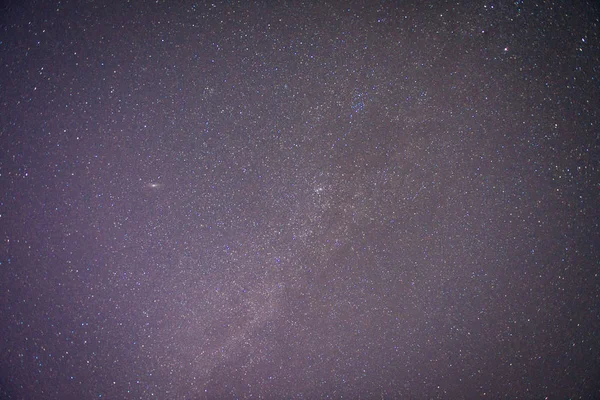 Cielo Nocturno Estrellado Estrellas Brillantes Nebulosa Espacial — Foto de Stock