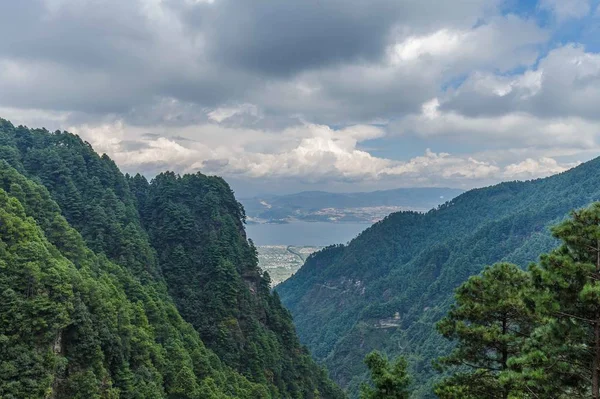 Hermosa Vista Las Montañas Del Cáucaso — Foto de Stock