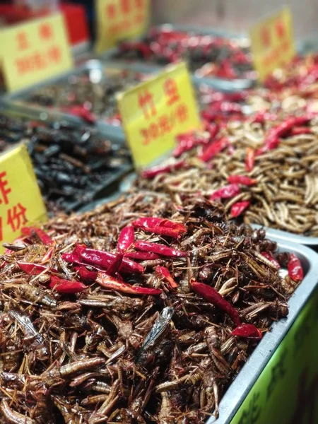 various types of spices and herbs in the market