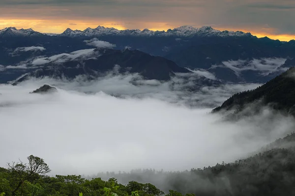 Krásná Horská Krajina Karpatských Horách — Stock fotografie
