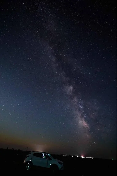 Cielo Nocturno Lleno Estrellas — Foto de Stock