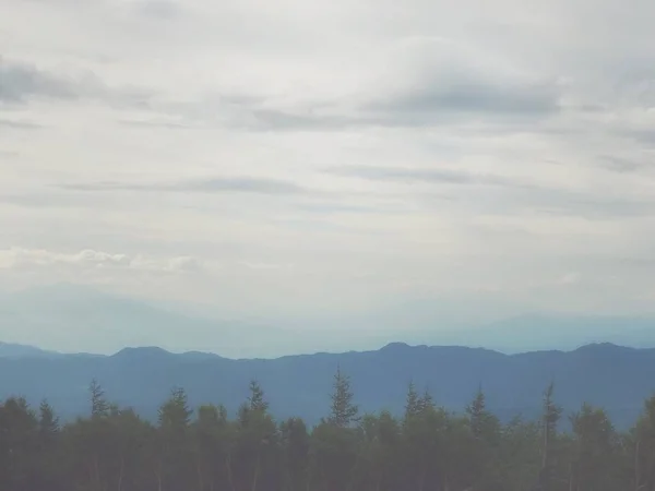 Paisaje Montaña Por Mañana — Foto de Stock