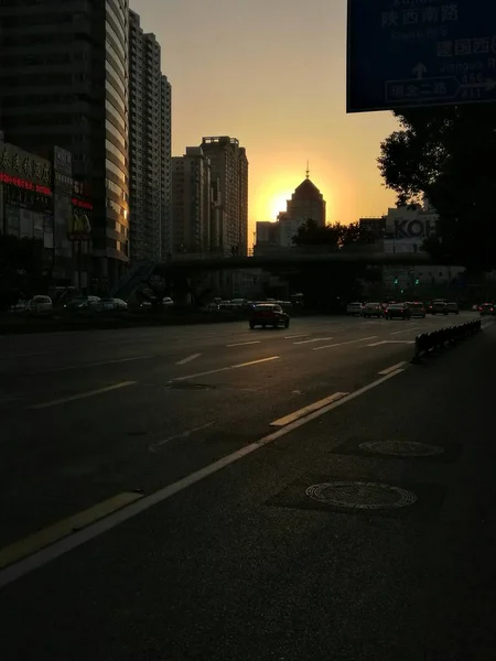 Ciudad Del Centro Financiero Lujiazui Shanghai China — Foto de Stock