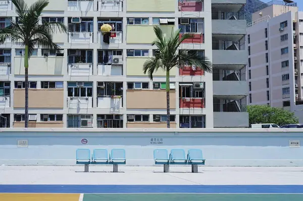 Moderno Edificio Hotelero Ciudad — Foto de Stock