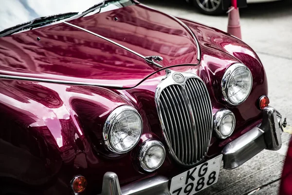 Carro Antigo Vintage Com Efeito Filtro Retro — Fotografia de Stock