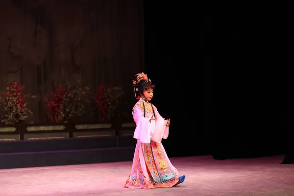 Mujer Joven Baile Disfraces Tradicional — Foto de Stock