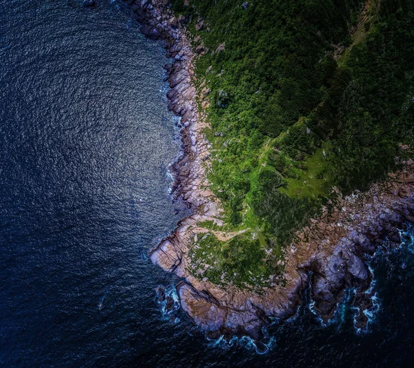 aerial of the river on the road