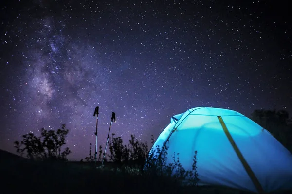 astronomy concept, night sky with stars