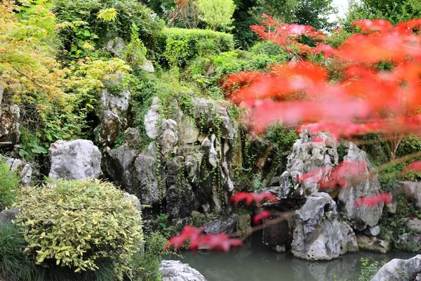 Jardim Japonês Parque — Fotografia de Stock