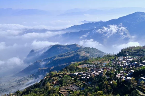 Vista Del Hermoso Paisaje Montaña — Foto de Stock