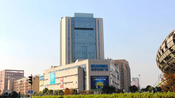 Edificio Moderno Ciudad — Foto de Stock