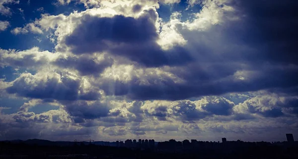 Nubes Cielo Aire Ambiente — Foto de Stock