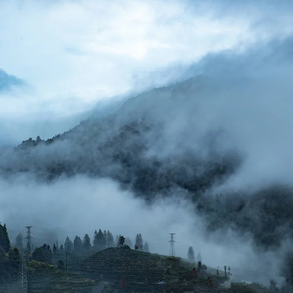 Hermoso Paisaje Montaña Fondo — Foto de Stock