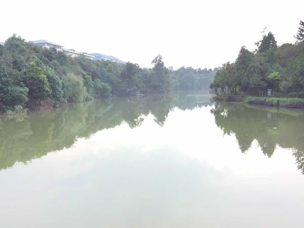 Lago Por Mañana — Foto de Stock