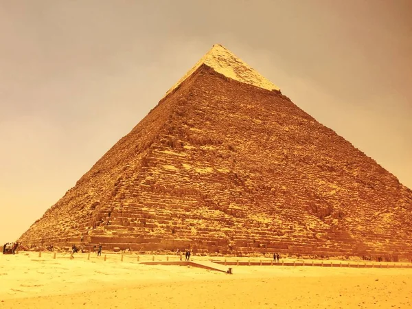 Las Pirámides Guiza Egipto — Foto de Stock