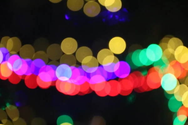 Fondo Abstracto Las Luces Navidad — Foto de Stock