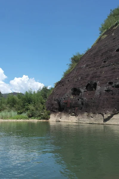 Paisaje Del Río Mar — Foto de Stock