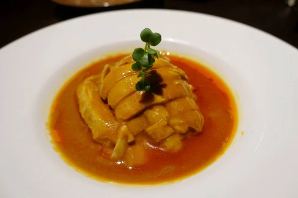 Deliciosa Sopa Con Carne Verduras — Foto de Stock