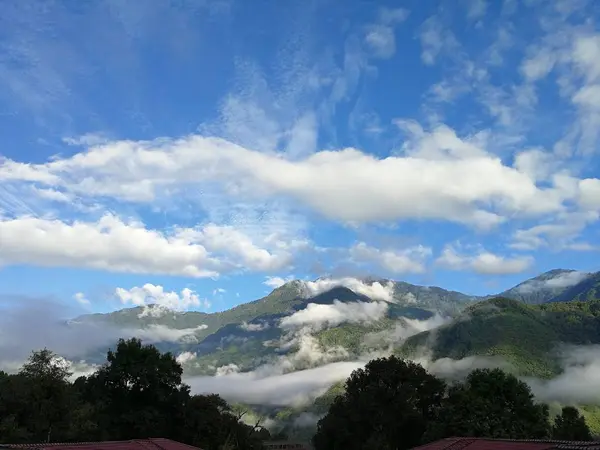 Hermosa Vista Del Paisaje Montaña — Foto de Stock