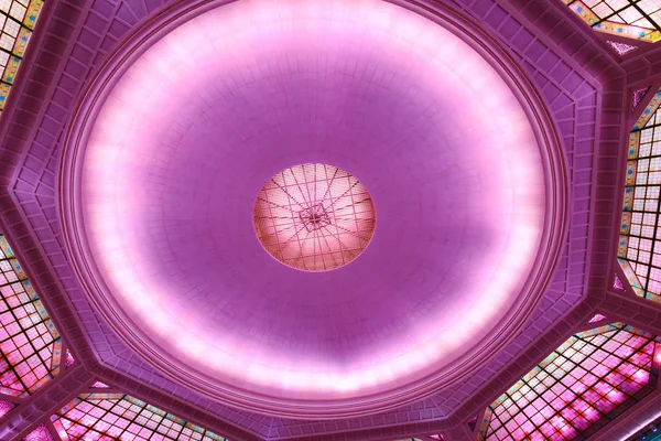 ceiling in the tunnel of the mosque