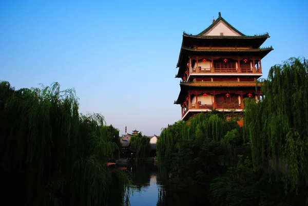 the beautiful view of the palace of china