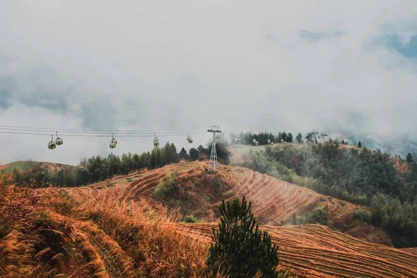 Camino Otoño Las Montañas — Foto de Stock