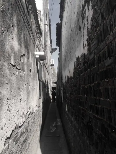 stock image street view of old town in italy