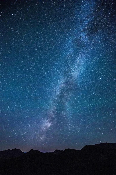 Астрономічне Космічне Небо Нічне Небо Зірками — стокове фото