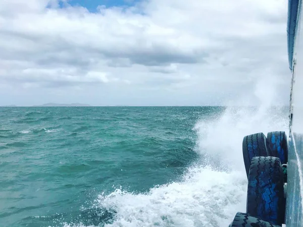 Olas Que Estrellan Mar — Foto de Stock