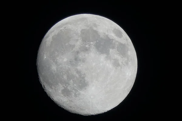 full moon phase in night sky