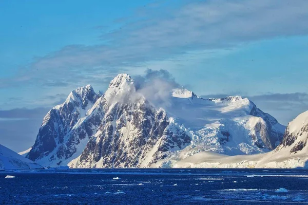 Beautiful Landscape Arctic Sea Winter — 스톡 사진