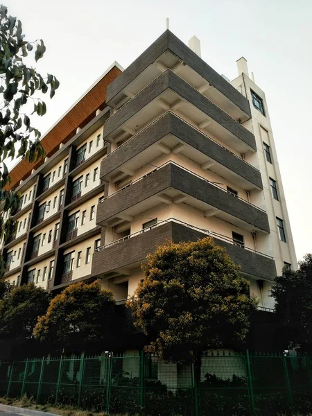 Edificio Moderno Ciudad China — Foto de Stock