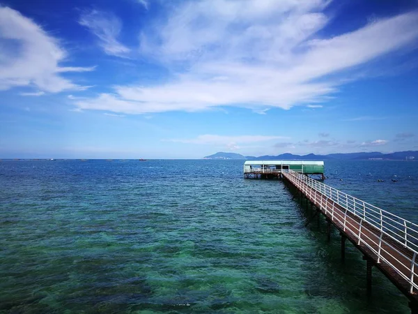 Hermosa Vista Orilla Del Mar Viajes — Foto de Stock