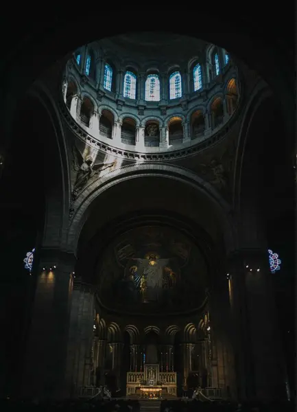 Interior Catedral Virgen María Centro Ciudad San Petersburgo — Foto de Stock