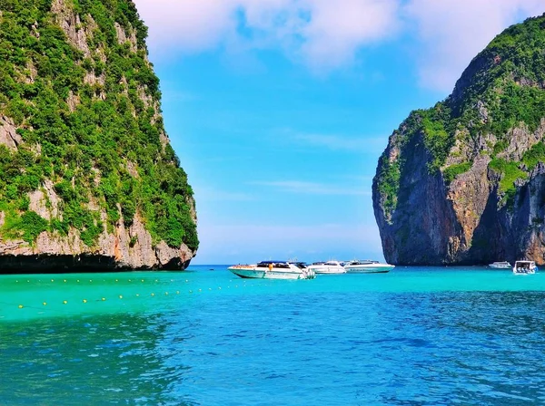 Hermosa Playa Tropical Naturaleza — Foto de Stock