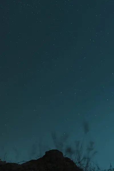 Hermoso Cielo Estrellado Noche — Foto de Stock