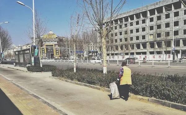 Las Calles Ciudad Moscú — Foto de Stock