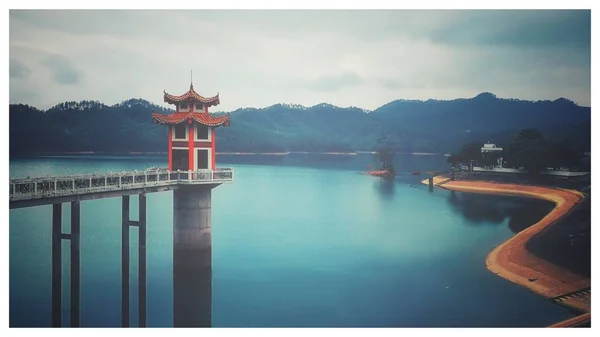 beautiful view of the famous landmark of china