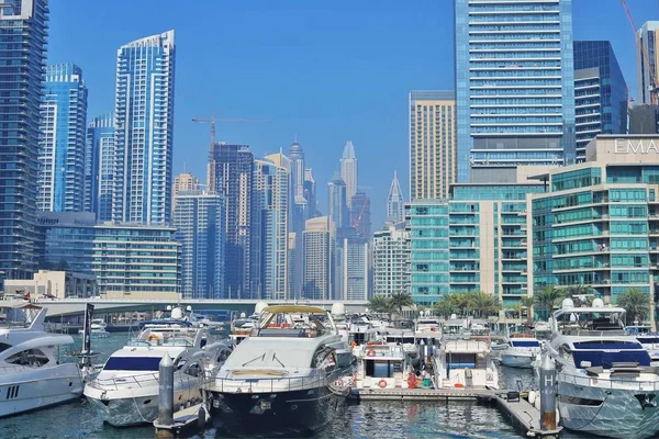 Vista Ciudad Dubai Emiratos Árabes Unidos — Foto de Stock