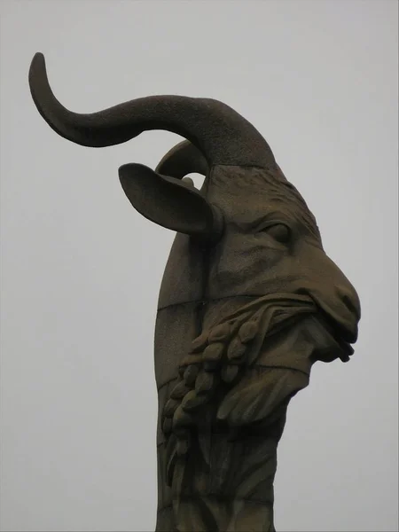Statua Toro Nella Città Londra — Foto Stock