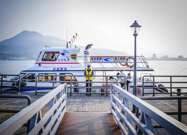 Barcos Muelle Mar — Foto de Stock