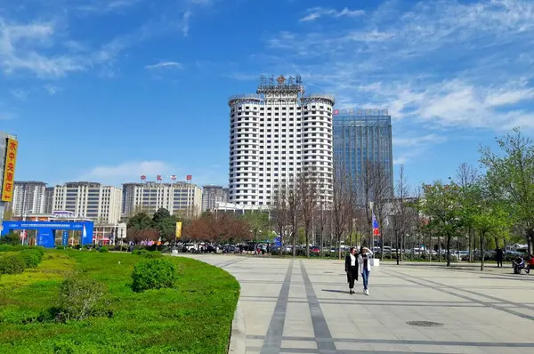 Vista Ciudad Astana Kazajstán — Foto de Stock