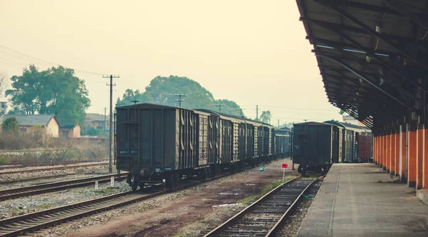 Comboio Caminho Ferro Carris — Fotografia de Stock