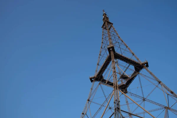 Torre Telecomunicações Antena Transmissão — Fotografia de Stock