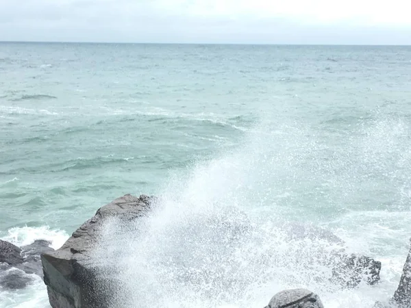 Olas Mar Playa — Foto de Stock