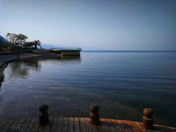 Muelle Lago — Foto de Stock