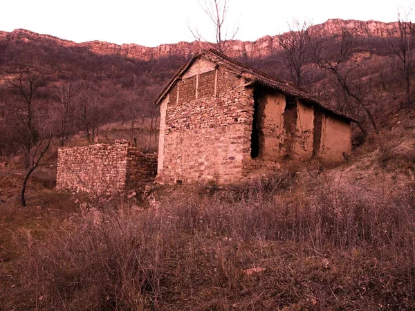 Antigua Casa Abandonada Ciudad — Foto de Stock