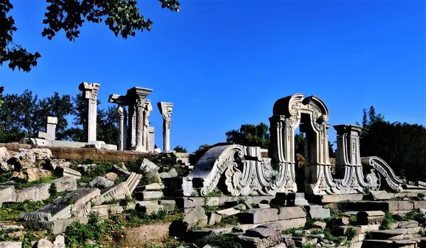 Ruinas Antigua Ciudad Efeso Pavo — Foto de Stock